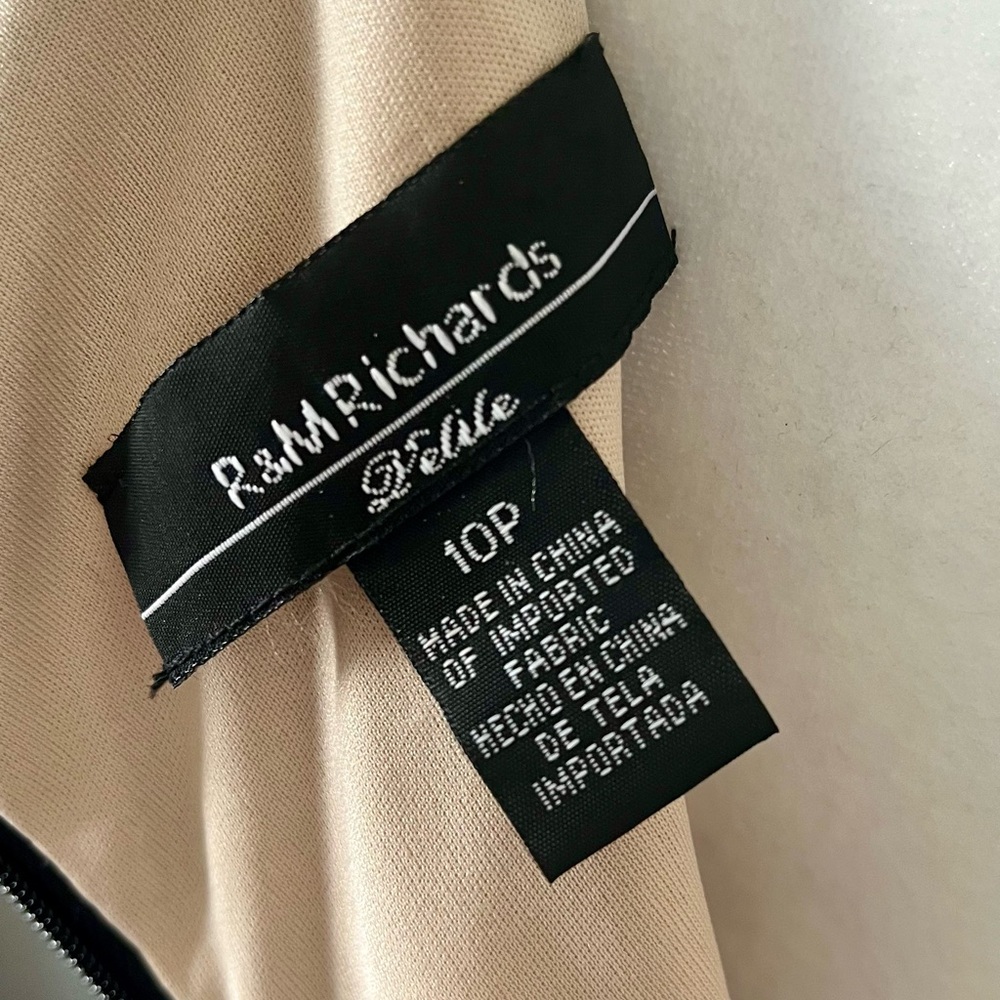 R&M Richards Black Lace Gown - Picture 5 of 5